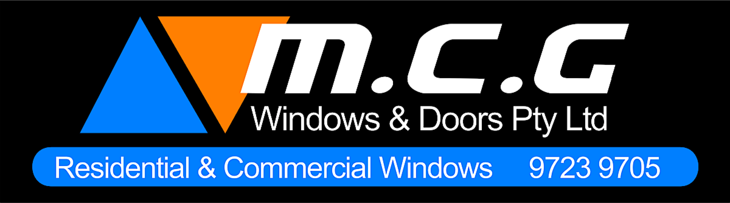 MCG Windows and Doors Logo